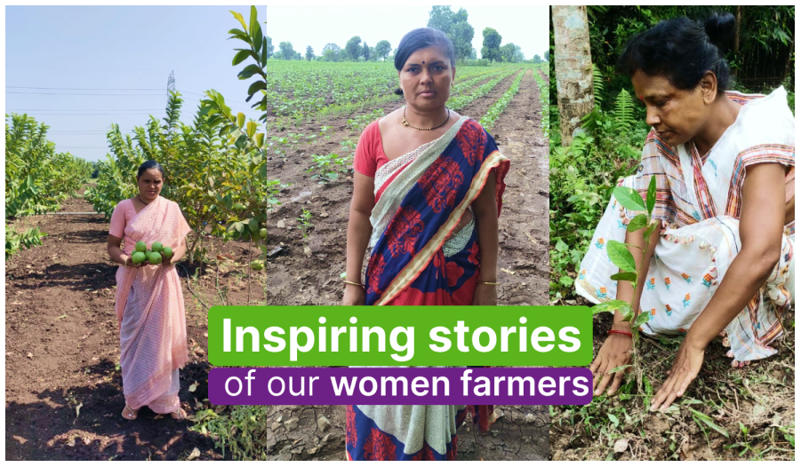 Inspiring stories of our women farmers | SankalpTaru Blog